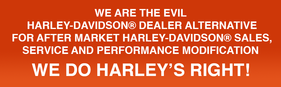 Harley-Davidson performance modification, service, preowned sales